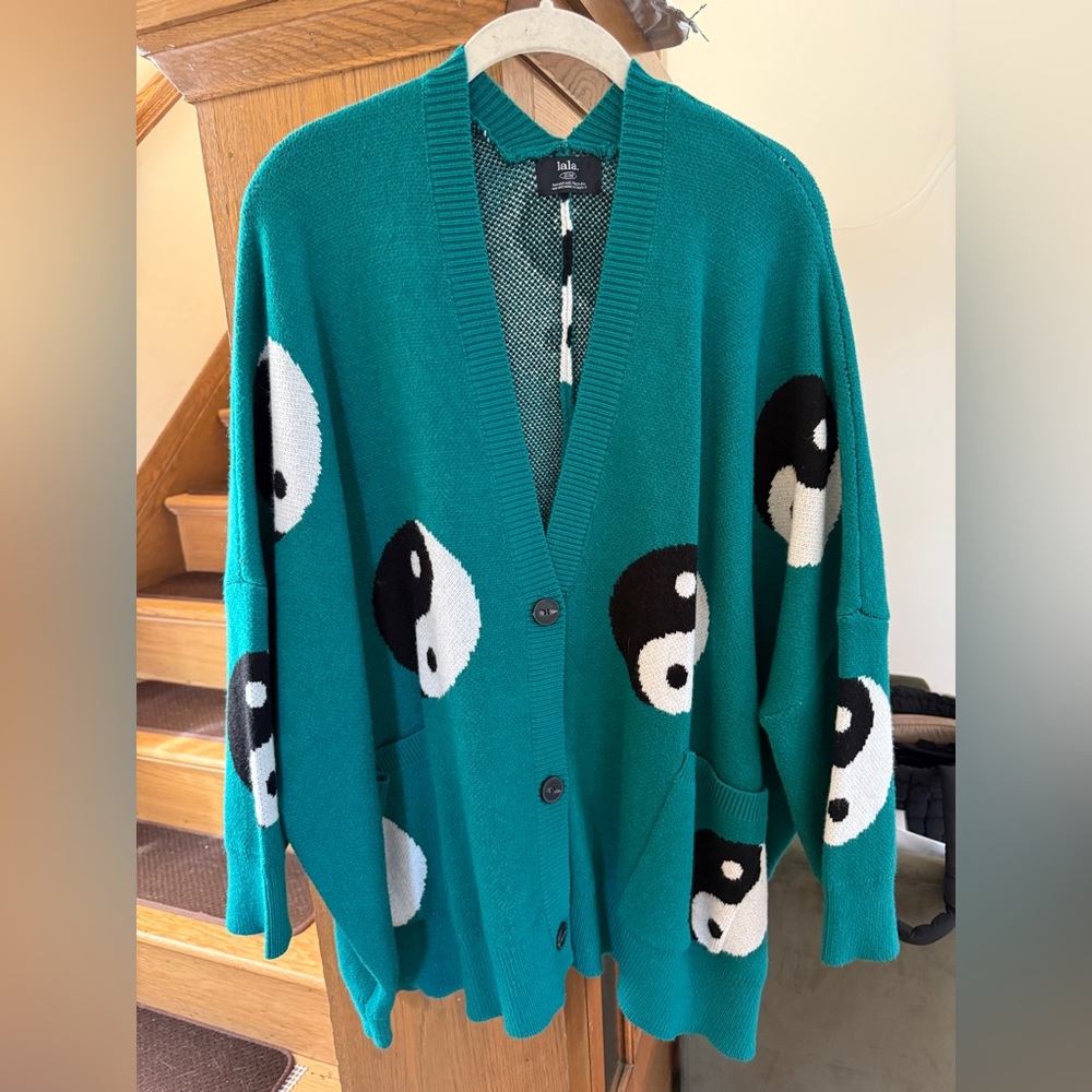 Dressed in Lala Yin Yang Cardigan